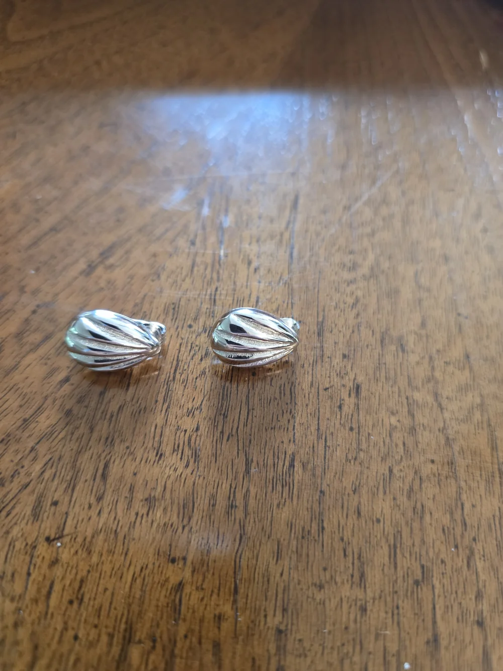 Sara Coventry Silver Toned Teardrop Clip-On Earrings - Women Jewelry